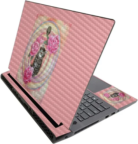 Vista 318 de MightySkins - Skin brillante con purpurina para Alienware M17 R3 (2020) y M17 R4 (2021) - Diversión de los años 90 Acabado duradero con purpurina