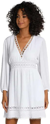 Vista 3 de La Blanca Mini vestido de manga larga estándar para mujer