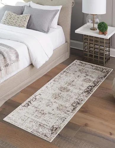Vista 23 de Rugs.com Alfombra de la colección Monte Carlo, alfombra mediana de 2 pies 2 pulgadas x 3 pies, color beige, perfecta para salas de estar, comedores
