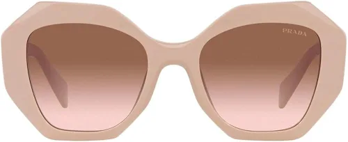 Vista 2 de Prada PR 16WS - Lentes de sol para mujer color polvomarrón degradado 53 Polvo