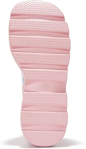 Vista 9 de Cape Robbin Botines de plataforma holográficos para mujeres, tacones gruesos en bloque, punta puntiaguda, cuero PU con correa de hebilla