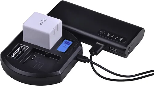 Vista 6 de Batmax Reemplazo de estación de cargador de batería dual LCD para cargador de batería recargable Arlo Pro & Pro 2 & Go