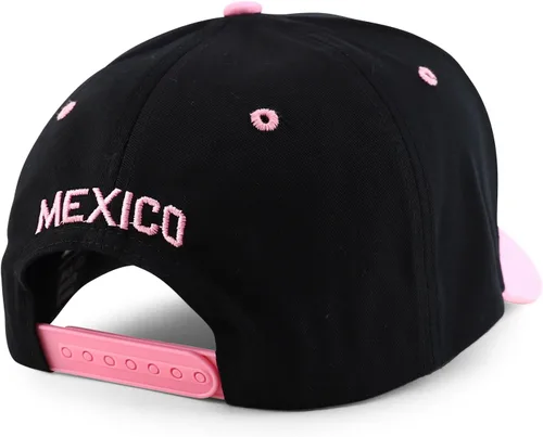 Vista 4 de Trendy Apparel Shop XXL Hecho En Mexico Eagle 3D Gorra de béisbol estructurada bordada
