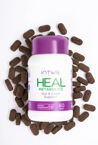 Vista 2 de Intus Heal - Suplemento de limpieza de colon y salud intestinal para hombres y mujeres, limpieza de desintoxicación ayurvédica para la salud