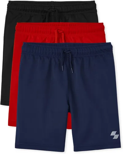 Vista 21 de The Children's Place Pantalones cortos de baloncesto para niños