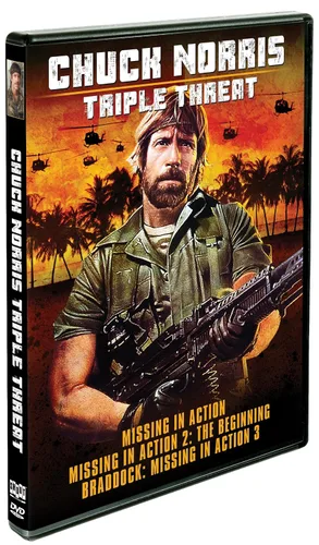 Vista 2 de Chuck Norris Triple Threat Missing In Action Missing In Action 2, The Beginning Braddock Missing In Action 3