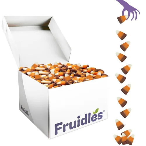 Vista 11 de Fruidles Golosinas de maíz de caramelo de Halloween, aperitivos divertidos y festivos (1 libra, zapateros de moras)