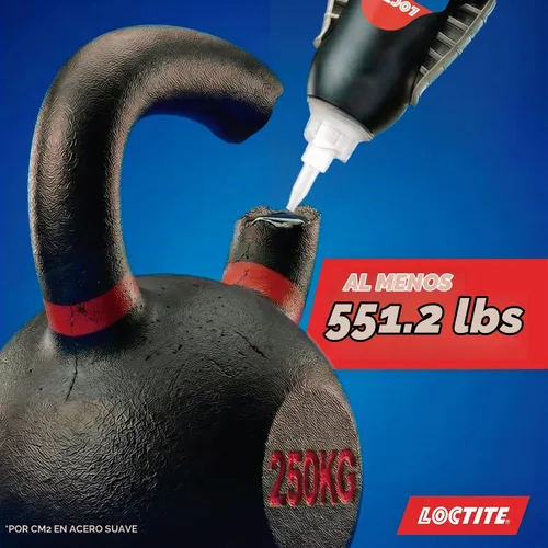 Vista 5 de Loctite Super Glue Power Flex Control, gel flexible de superpegamento, superpegamento con fórmula antigoteo para aplicaciones verticales, pegamento