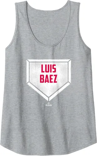 Vista 7 de Home Plate Gameday Luis Baez Prospect Baseball Fan Gear Tank Top