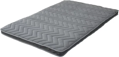 Vista 15 de EMOOR Colchón de futón japonés de triple pliegue Machi con protector de colchón S-Twin gris, fuelle plegable, almacenable, lavable, para dormir
