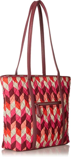 Vista 2 de Vera Bradley Bolso tote Vera recortado pequeño de algodón para mujer
