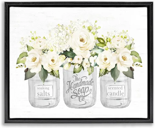 Vista 28 de Birds Floral Meadow Blossoms, 16 x 20 Inch Canvas in Floater Frame Stupell Industries · By Nan · Ready to hang once unboxed · Made in USA