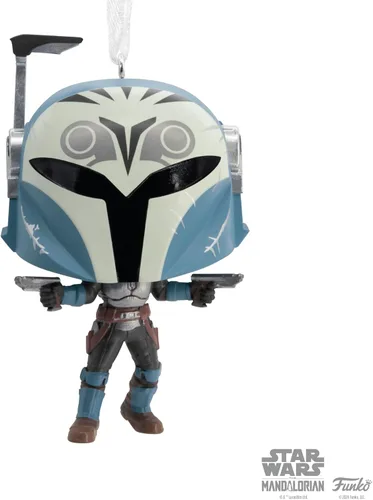 Vista 6 de Hallmark Star Wars Bo-Katan Funko Pop! Adorno navideño