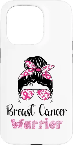 Vista 14 de iPhone 16 Breast Cancer Warrior Breast Cancer Awareness Case