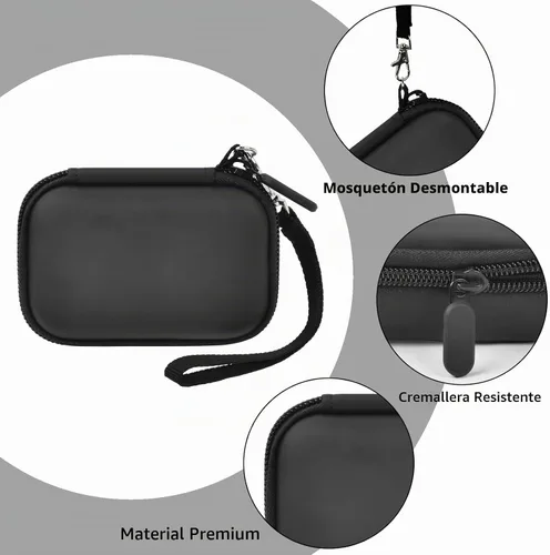 Vista 4 de Funda compatible con TOPDON TopScan OBD2/XTOOL escáner herramienta de diagnóstico, lector de código de tarjetas de escáner inalámbrico OBD2