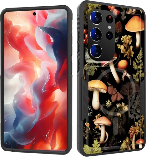 Vista 216 de Funda magnética para Galaxy A16 5G, [compatible con MagSafe] [protección contra caídas de grado militar] Funda resistente a prueba de golpes