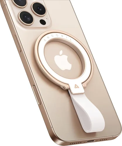 Vista 12 de andobil [2025 Estabilidad Sin Igual] Soporte Magnético para Teléfono con Anillo de Agarre para MagSafe Compatible con Accesorios MagSafe para iPhone