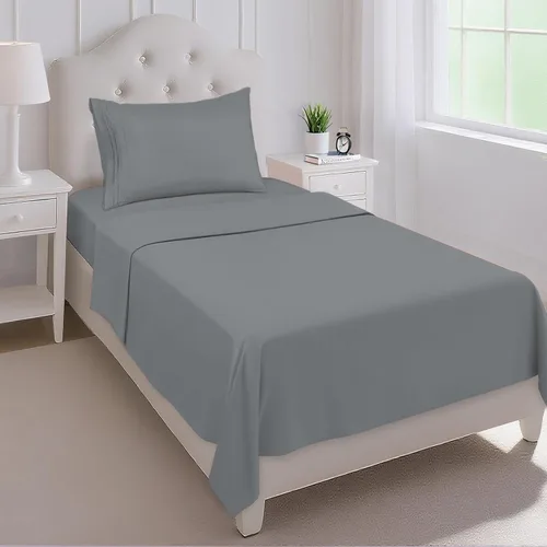 Vista 29 de Mejoroom Juego de sábanas tamaño individual – Sábanas individuales de Hotel Collection – Sábanas y fundas de almohada con sábana bajera de bolsillo