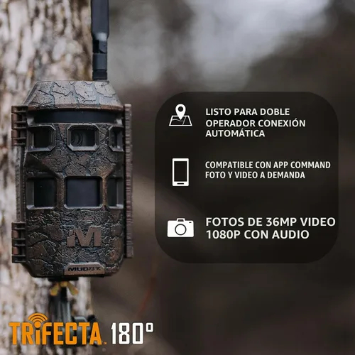 Vista 5 de Muddy Trifecta 180 Cámara Celular (Marrón)
