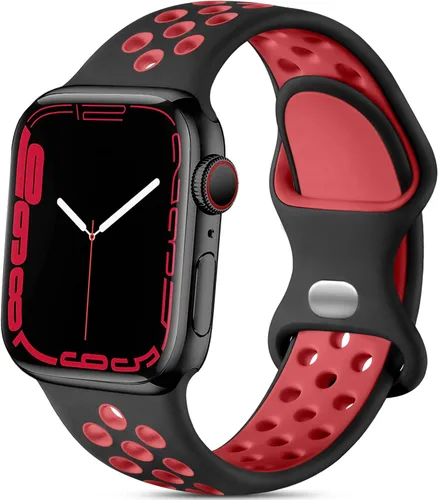 Vista 13 de Lerobo - Bandas deportivas compatibles con Apple Watch Band de 40 mm, 41 mm, 38 mm y 42 mm para Series 11, 10 para mujeres y hombres, suaves bandas