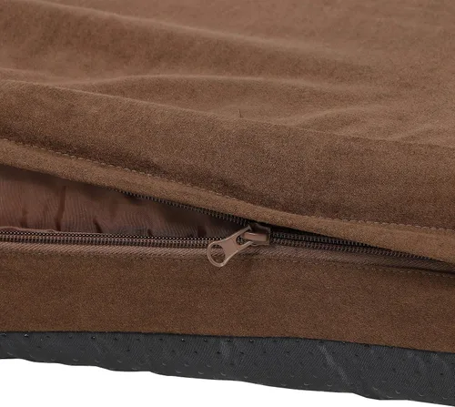 Vista 8 de Cama para perros pequeños, medianos y grandes, cama ortopédica de espuma viscoelástica para mascotas, muebles con forro impermeable y 2 fundas