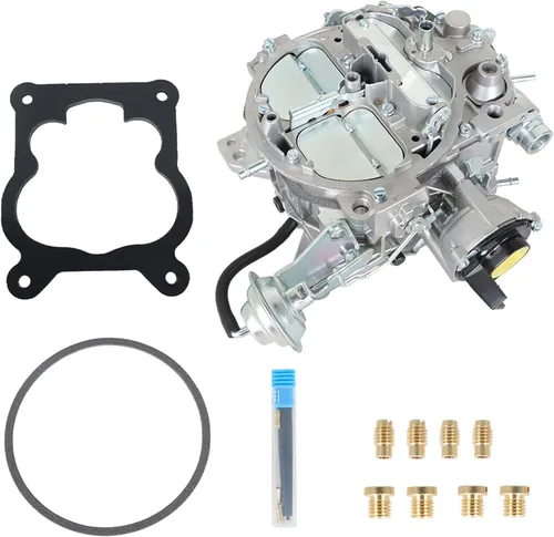 Vista 2 de Carburador de repuesto de 4 barriles para Rochester Quadrajet 650 CFM de repuesto para automóviles y camiones Chevy 1982-1985 305/5.0 L y motores