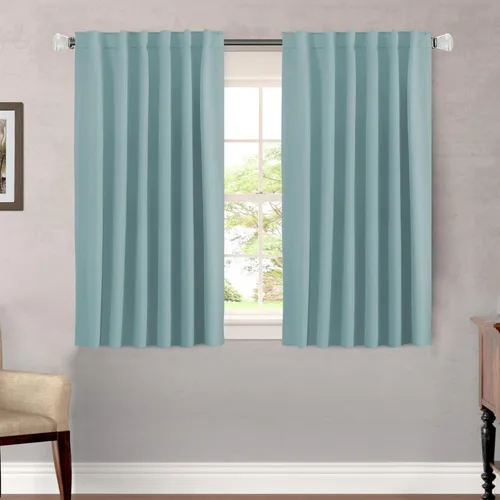 Vista 80 de H.VERSAILTEX Cortinas Opacas con Aislamiento Térmico, Paneles de Tratamiento de Ventanas que Oscurecen la Habitación, Cortinas Opacas para Sala