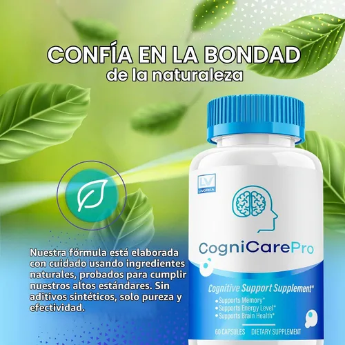 Vista 3 de Cognicare Pro Capsules, Cognicare Pro, pastillas Cognicare Pro, fórmula avanzada, vitaminas Cognicare Pro, fórmula Cognicare Pro 60 cápsulas durante