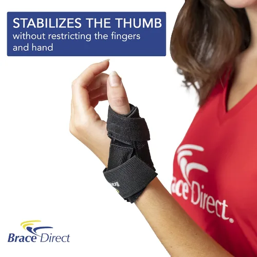 Vista 7 de Brace Direct Mini férula de espica para el pulgar, estabilizador para artritis, tendinitis de Quervain, pulgar gatillo y soporte para articulaciones