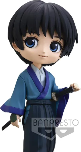 Vista 3 de Banpresto - Rurouni Kenshin Meiji Espadachín Sojiro Seta Q posket Fig B