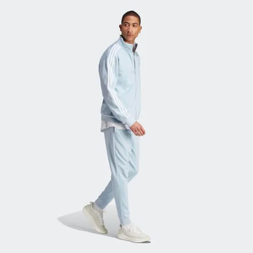 Vista 4 de adidas Mens Sportswear Basic 3-stripes Fleece Track Suit