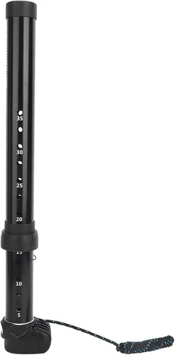 Vista 9 de Barra de extensión de mástil de windsurf de aleación de aluminio, accesorio de varilla de extensión de mástil de windsurf negro con adaptador