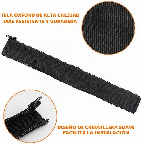 Vista 3 de Savadicar Correas limitadoras de puerta con control de balanceo para Jeep Wrangler JK JKU 2/4 puertas 2007-2018, con arnés protector de alambre