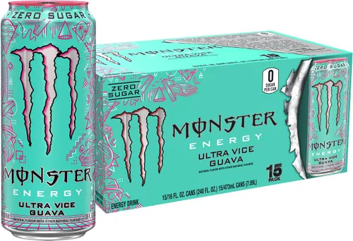 Vista 22 de Monster Energy Ultra Strawberry Dreams, bebida energética sin azúcar