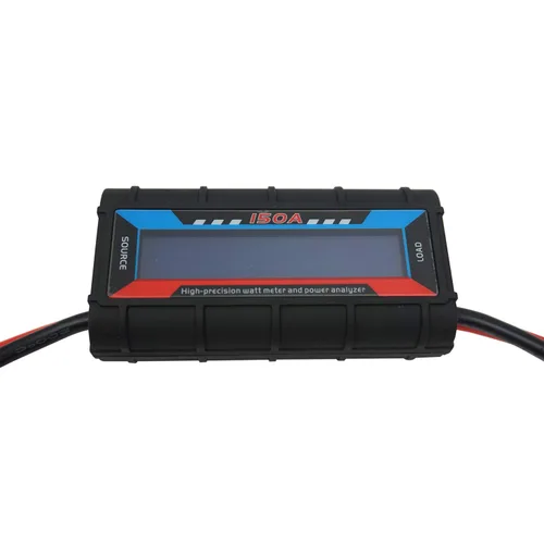 Vista 5 de Medidor de Watts RC de 150A, Analizador de Potencia de Alta Precisión, Comprobador de Voltaje (V) Corriente (A) Potencia (W) Carga (Ah) y Energía