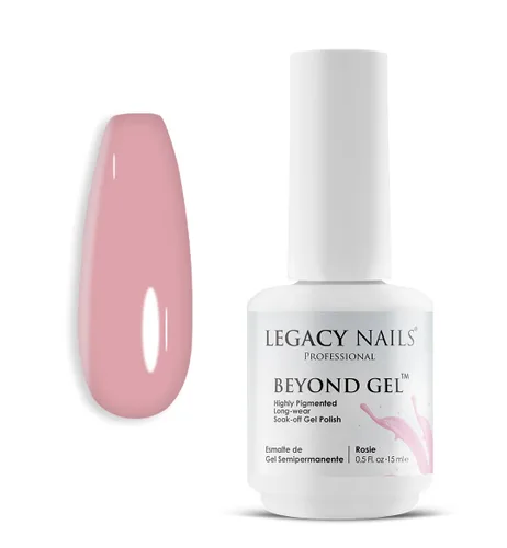 Vista 31 de LEGACY NAILS Professional Beyond Gel Soak-Off Esmalte de uñas – Cobertura completa, altamente pigmentado (BEYOND GEL – ALBA 1/2 oz)