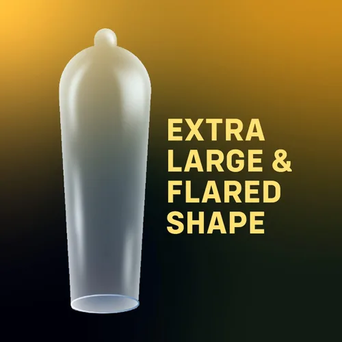 Vista 10 de ONE® Condones Legend XL Preservativos de látex extra grandes, paquete de 12