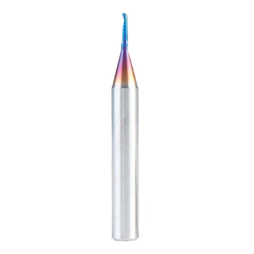 Vista 16 de Amana Tool Spektra 51412-K, 51412-K, 3/16 D x 5/8 CH x 3/16 SHK x 2 pulgadas de largo, acabado de espejo