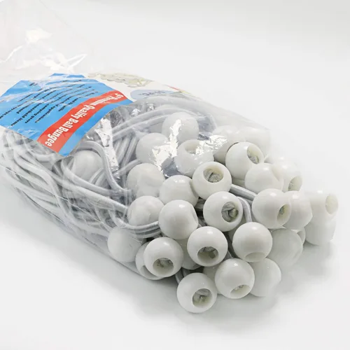Vista 13 de Wellmax - Paquete de 100 cuerdas elásticas de bolas de 6 pulgadas – Resistentes, versátiles y construidas para durar, ideales para camping, amarres