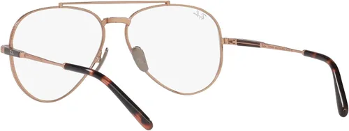 Vista 6 de Ray-Ban RX8225v Aviator Titanium Pilot - Marcos para gafas graduadas