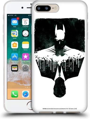 Vista 76 de Head Case Designs Officially Licensed Batman DC Comics Alter Ego Bats Duality Gel Case [Military Grade Protection] Compatible with Apple iPhone 7