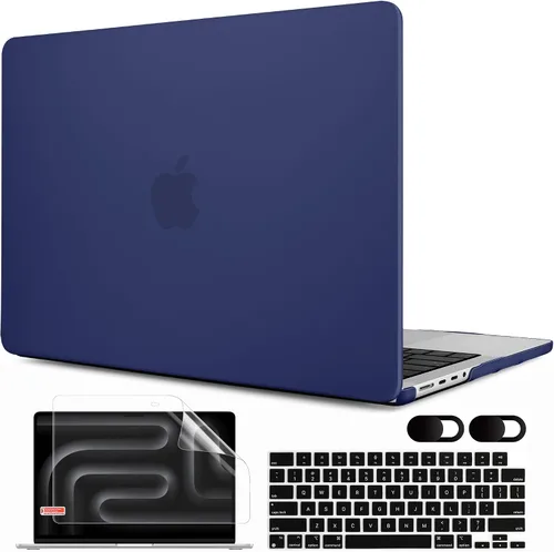 Vista 10 de MEEgoodo Funda para MacBook Pro de 14 pulgadas 2025 2024 2023 2021 (M5/M4/M3/M2/M1), funda compatible con los modelos