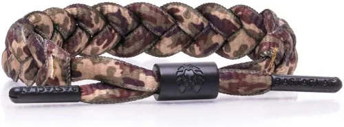 Vista 8 de Rastaclat Braided Bracelets for Men and Women - Originals Collection Adjustable Stackable and Braided by Hand Advocate Rosa/Blanco/Azul marino