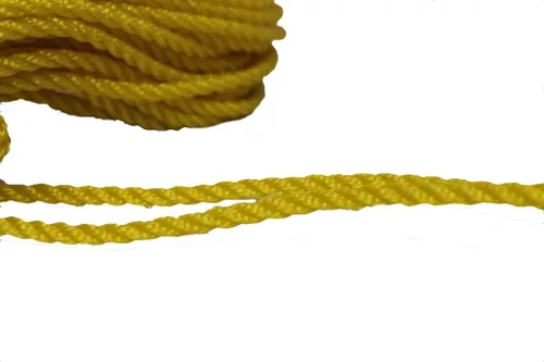 Vista 4 de Cuerda de poliéster KUFA 400' y combo flotador amarillo de 11'' FYP-400