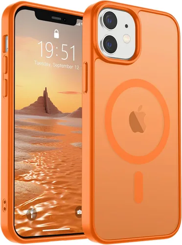 Vista 254 de SUPFINE Funda magnética para iPhone SE 2022 (3ª)/2020 (2ª), iPhone 8 (compatible con MagSafe) (protección contra caídas de grado militar), funda