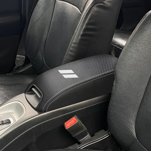 Vista 7 de Funda para reposabrazos de consola central de automóvil para Dodge Journey 2011 2012 2013 2014 2015 2016 2017 2018 2019 2020 cuero antiarañazos