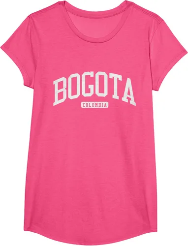 Vista 19 de Camiseta estilo universitario de Bogotá Colombia, Negro