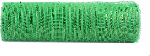 Vista 37 de YYCRAFT cinta metálica de malla de poliéster para decoración y manualidades, 10 yardas Rosa