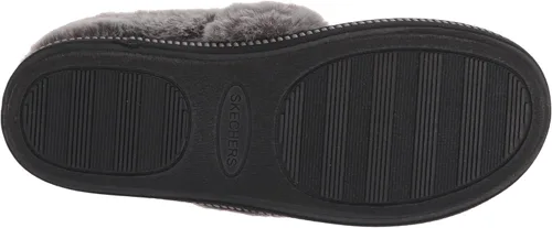 Vista 4 de Skechers Pantuflas acogedoras de fiesta Campfire-Slumber para mujer