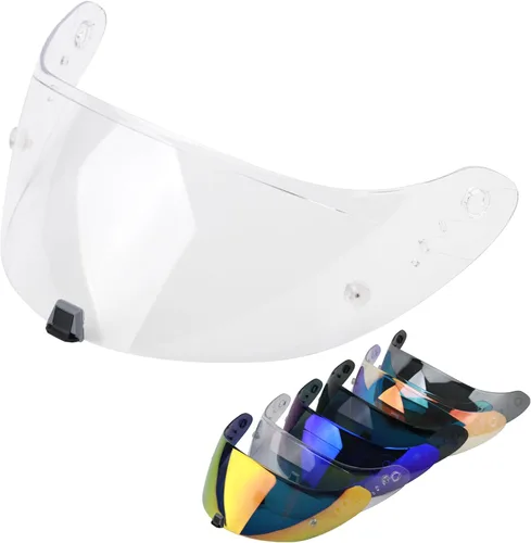 Vista 11 de Visera para Casco Compatible con T520 ST1400 para Motocicleta, Visor R1 Air para Cara, Protector de Casco, Accesorios de Reemplazo, Visera para Rojo